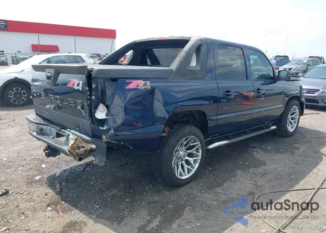 2005 Chevrolet Avalanche 1500 Z71 from USA, damaged, VIN 3GNEK12Z95G160499
